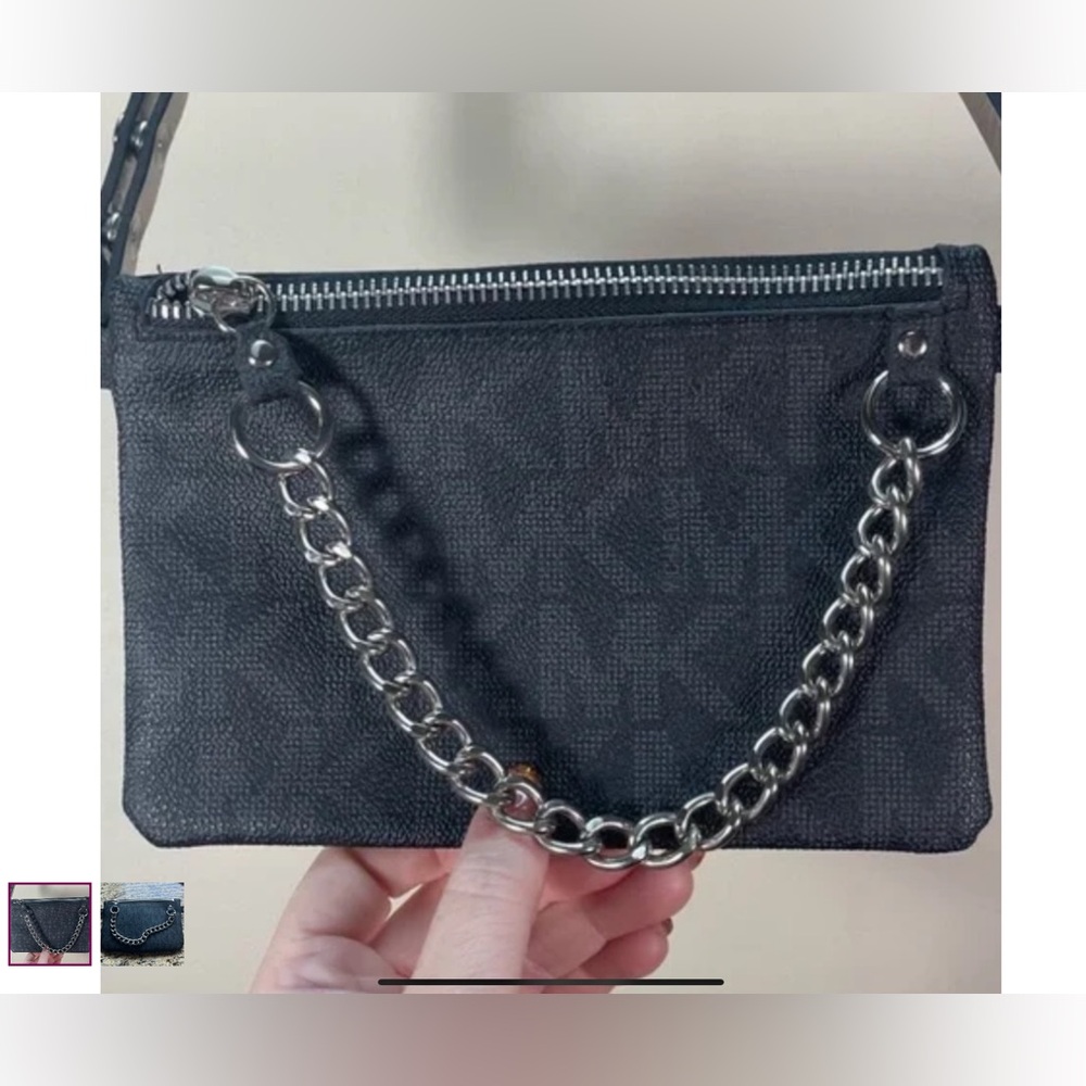 Michael Kors Black Belt Bag - Picture 3 of 6